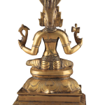 Brass Mariamman Idol - 12" Divine Mother Goddess Statue | Strength & Protection Symbol